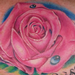 Tattoos - Realistic Rose Tattoo - 61634